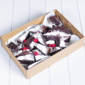 GLUTEN FREE RASPBERRY BROWNIES