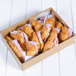HAM & SWISS CHEESE MINI CROISSANTS